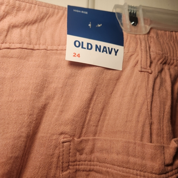 NWT Old Navy High-Waisted Slouchy Cropped Tapered Workwear Pants - Picture 5 of 5